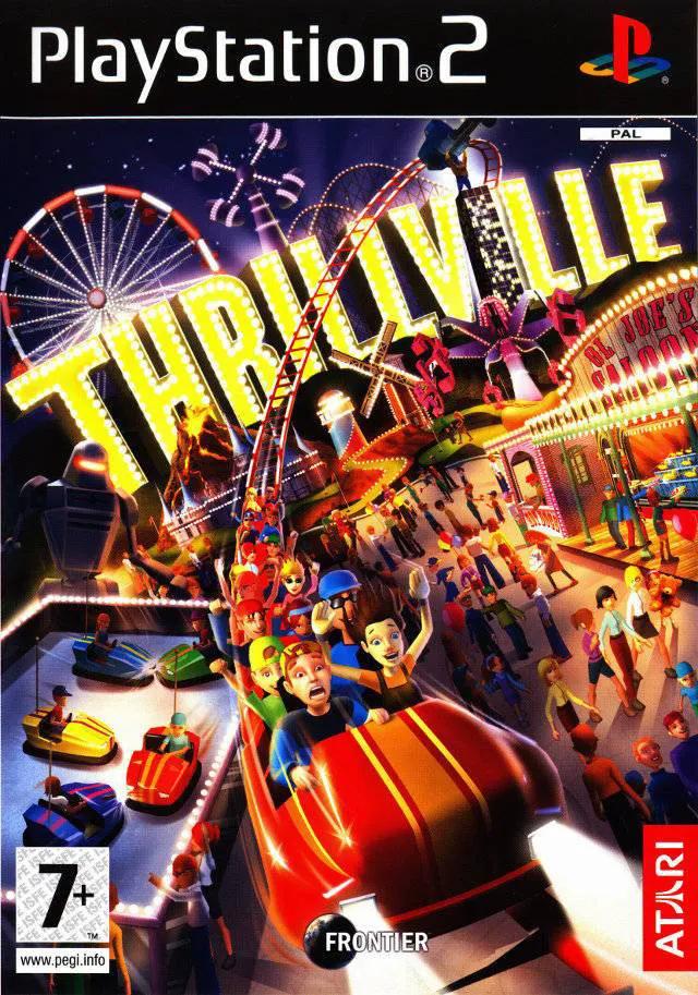 Game | Sony PlayStation PS2 | Thrillville Physical Video Games Game Sony