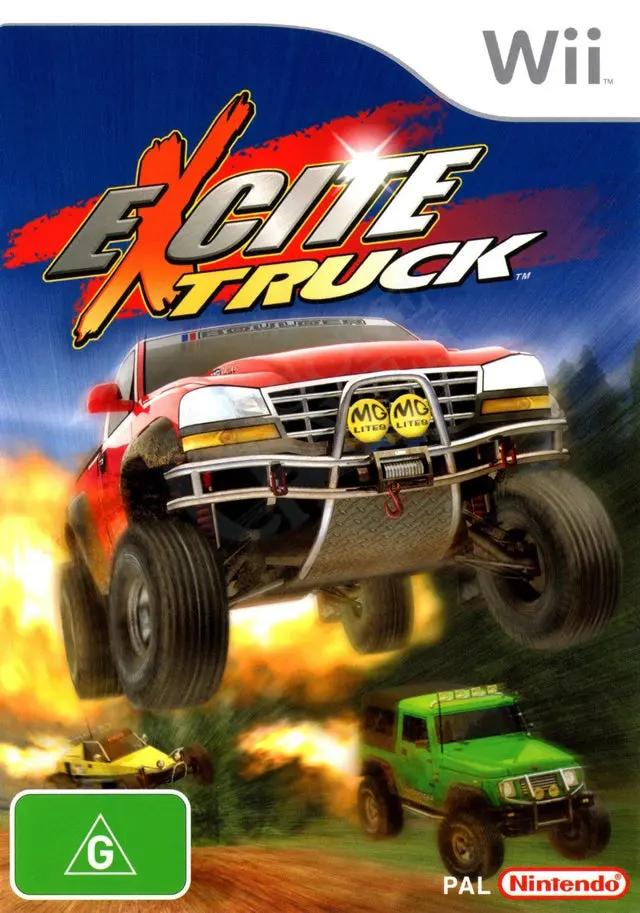 Game | Nintendo Wii | Excite Truck Physical Video Games Game Nintendo