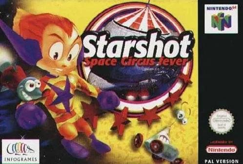 Game | Nintendo N64 | Starshot Space Circus Fever Physical Video Games Game Nintendo