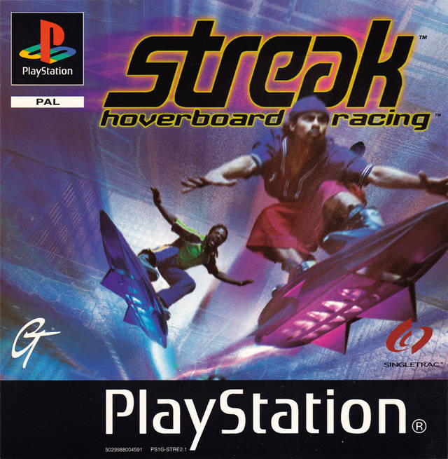 Game | Sony PlayStation PS1 | Streak Hoverboard Racing
