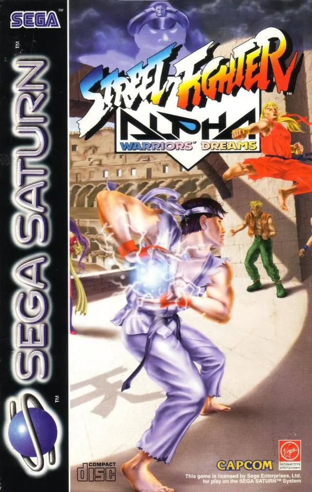 Game | Sega Saturn | Street Fighter Alpha: Warriors' Dreams Physical Video Games Game Sega