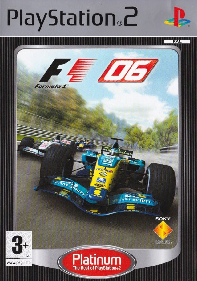Game | Sony PlayStation PS2 | F1 '06 (Platinum)