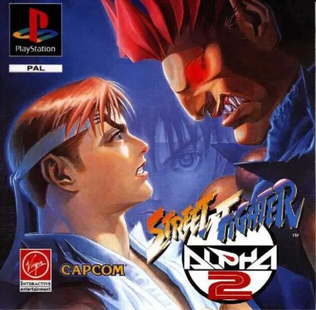 Game | Sony PlayStation PS1 | Street Fighter Alpha 2 Physical Video Games Game Sony