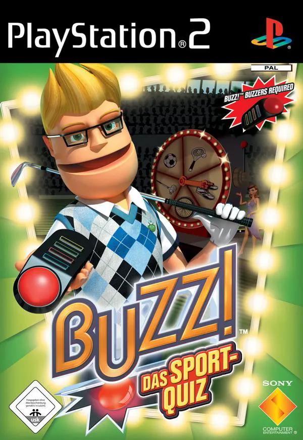 Game | Sony PlayStation PS2 | Buzz The Sports Quiz Physical Video Games Game Sony