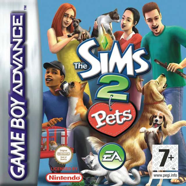 Game | Nintendo Game Boy Advance GBA | The Sims 2: Pets Physical Video Games Game Nintendo