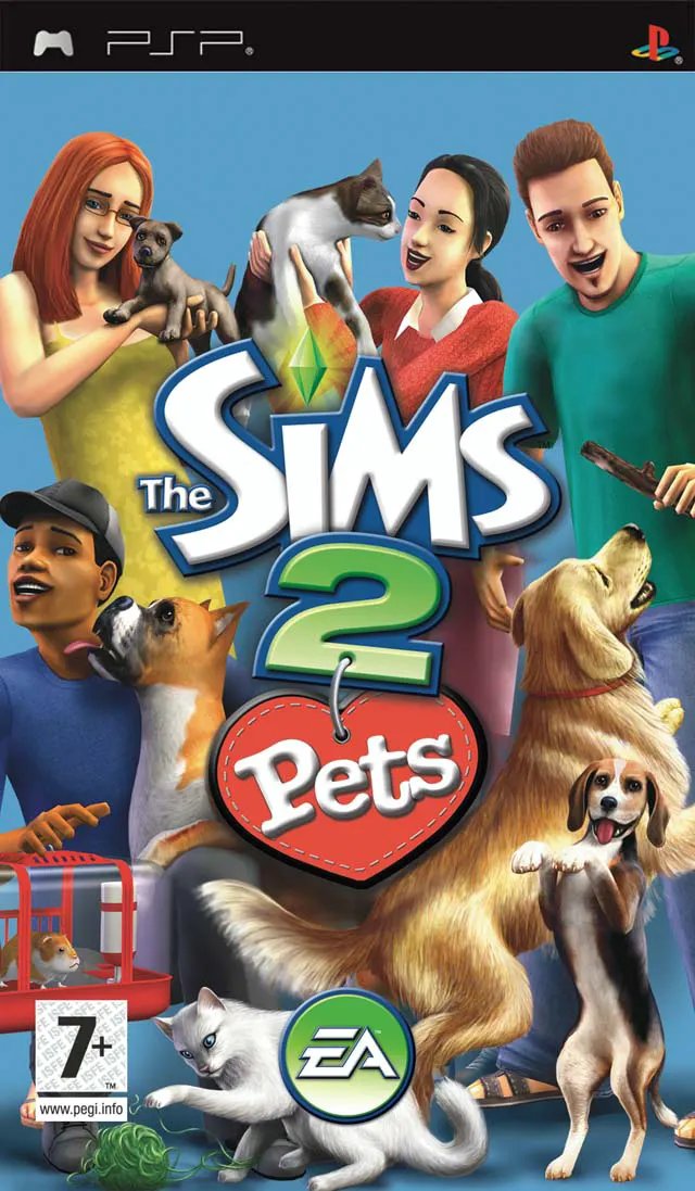 Game | Sony PSP | The Sims 2: Pets Physical Video Games Game Sony