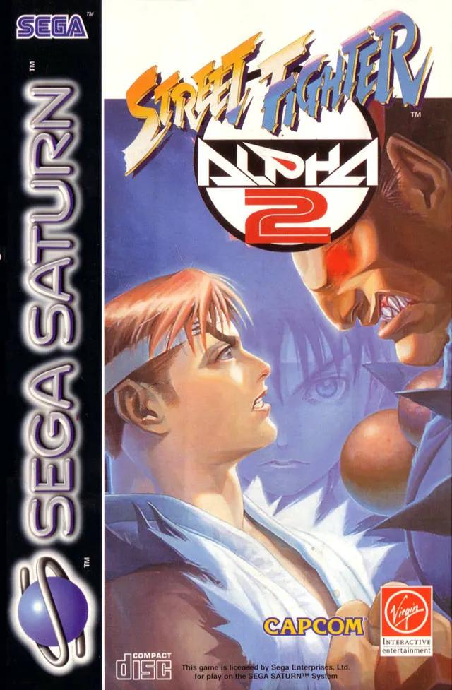 Game | Sega Saturn | Street Fighter Alpha 2 Physical Video Games Game Sega