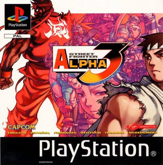 Game | Sony PlayStation PS1 | Street Fighter Alpha 3 Physical Video Games Game Sony