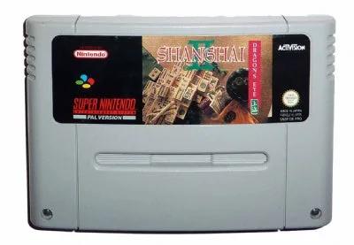 Game | Super Nintendo SNES | Shanghai II: Dragon's Eye Physical Video Games Game Nintendo