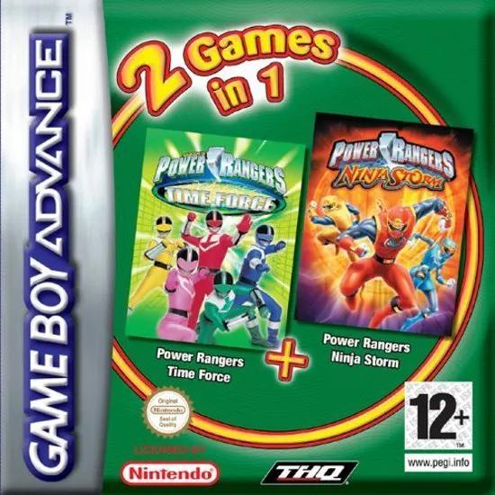 Game | Nintendo Game Boy Advance GBA | Power Rangers Double Pack Physical Video Games Game Nintendo