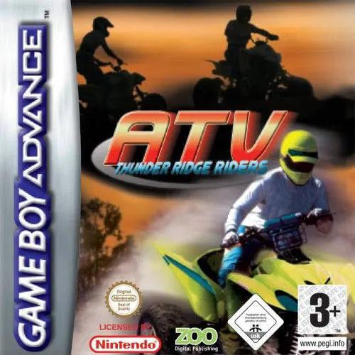 Game | Nintendo Game Boy Advance GBA | ATV Thunder Ridge Riders Physical Video Games Game Nintendo