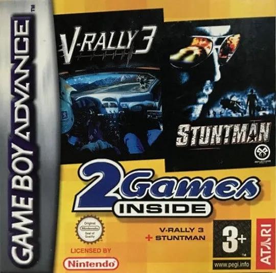Game | Nintendo Game Boy Advance GBA | V-Rally 3 & Stuntman Physical Video Games Game Nintendo