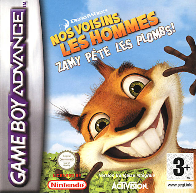 Game | Nintendo Game Boy Advance GBA | Over The Hedge: Hammy Goes Nuts