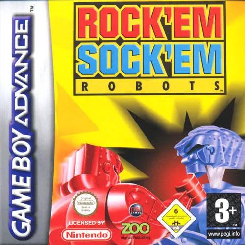 Game | Nintendo Game Boy Advance GBA | Rock 'Em Sock 'Em Robots Physical Video Games Game Nintendo