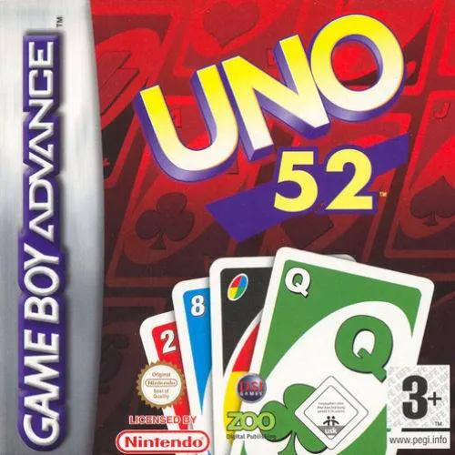 Game | Nintendo Game Boy Advance GBA | Uno 52 Physical Video Games Game Nintendo