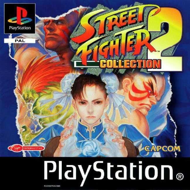 Game | Sony PlayStation PS1 | Street Fighter Collection 2