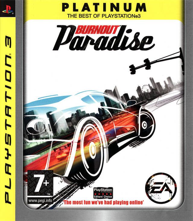 Game | Sony PlayStation PS3 | Burnout Paradise (Platinum)