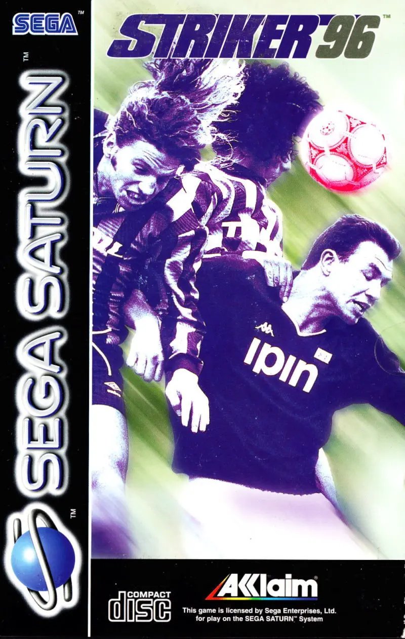 Game | Sega Saturn | Striker '96 Physical Video Games Game Sega