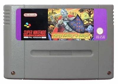 Game | Super Nintendo SNES | Super Ghouls 'n Ghosts Physical Video Games Game Nintendo