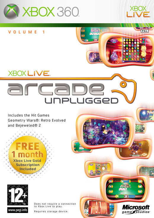 Game | Microsoft Xbox 360 | Xbox Live Arcade Unplugged Vol. 1