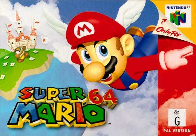 Game | Nintendo N64 | Super Mario 64 Physical Video Games Game Nintendo