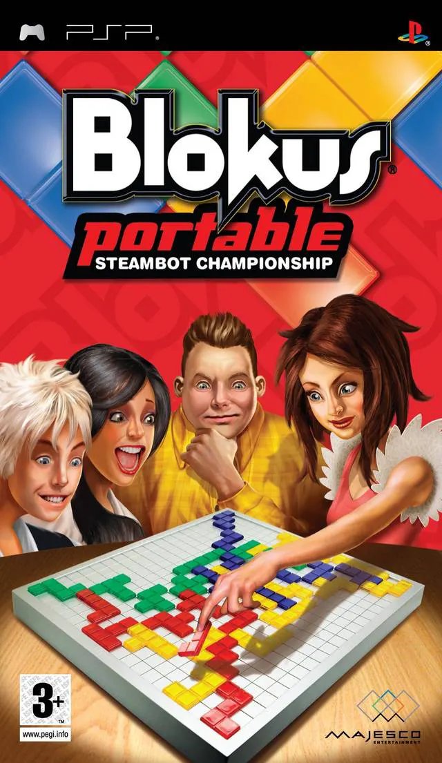 Game | Sony PSP | Blokus Portable: Steambot Championship Physical Video Games Game Sony