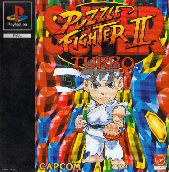 Game | Sony PlayStation PS1 |Super Puzzle Fighter II Turbo Physical Video Games Game Sony
