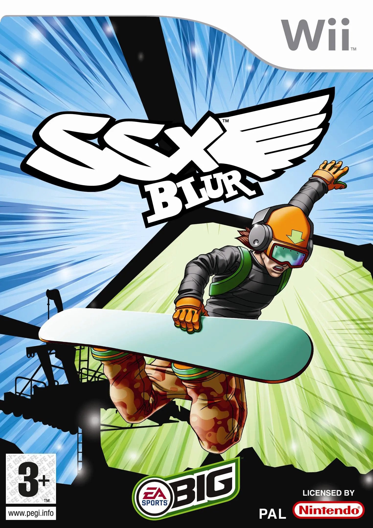 Game | Nintendo Wii | SSX Blur Physical Video Games Game Nintendo