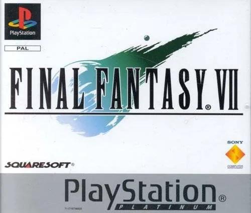 Game | Sony PlayStation PS1 | Final Fantasy VII (Platinum) Physical Video Games Game Sony