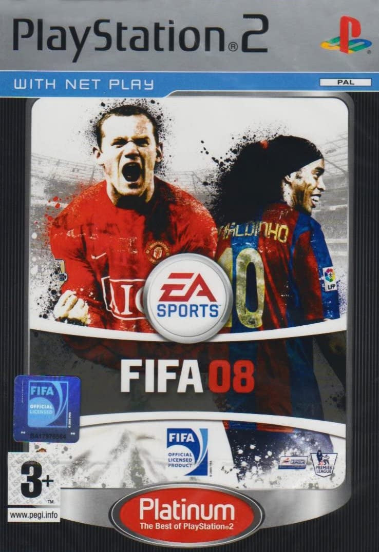 Game | Sony PlayStation PS2 | FIFA 08 (Platinum)