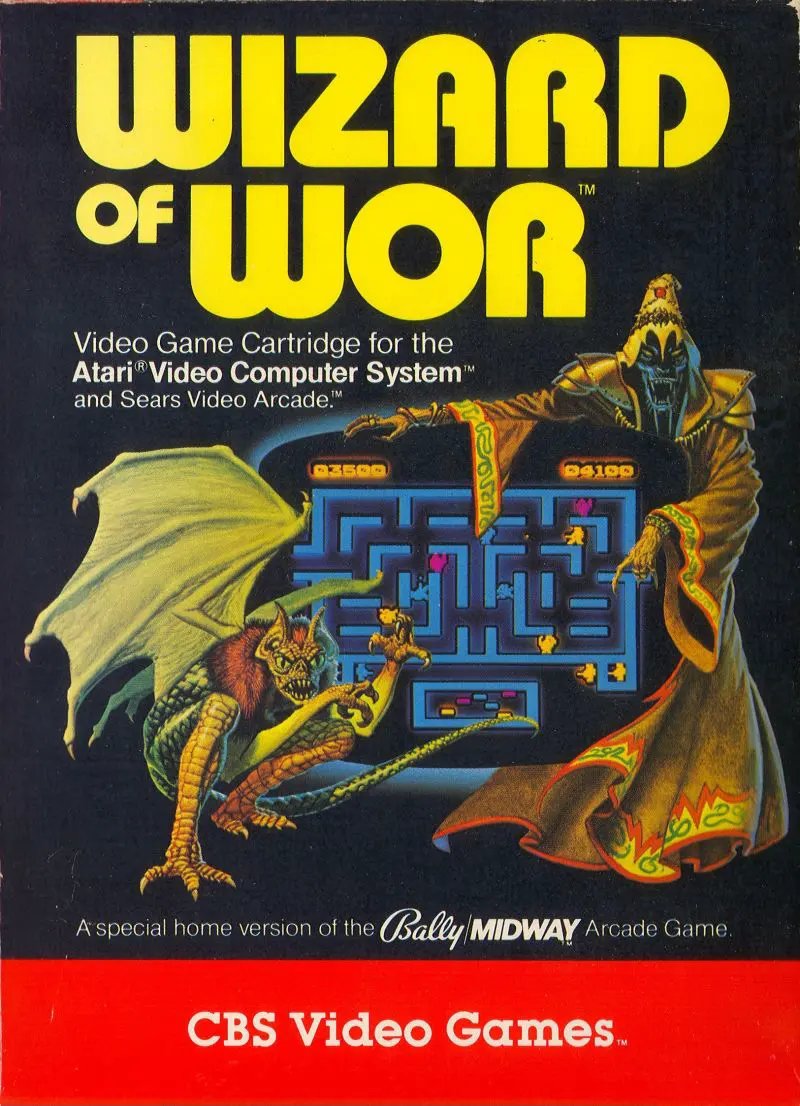 Game | Atari 2600 | Wizard Physical Video Games Game Atari