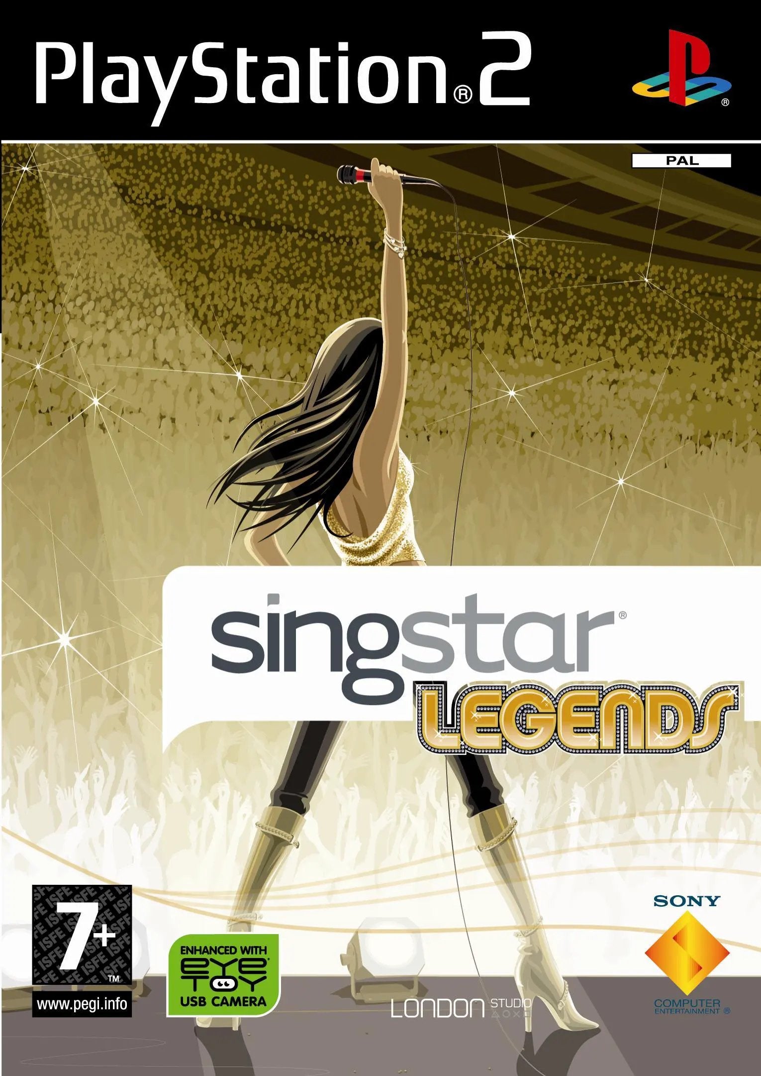 Game | Sony PlayStation PS2 | Singstar Legends Physical Video Games Game Sony