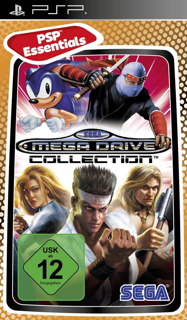 Game | Sony PSP | Sega Mega Drive Collection (Essentials)