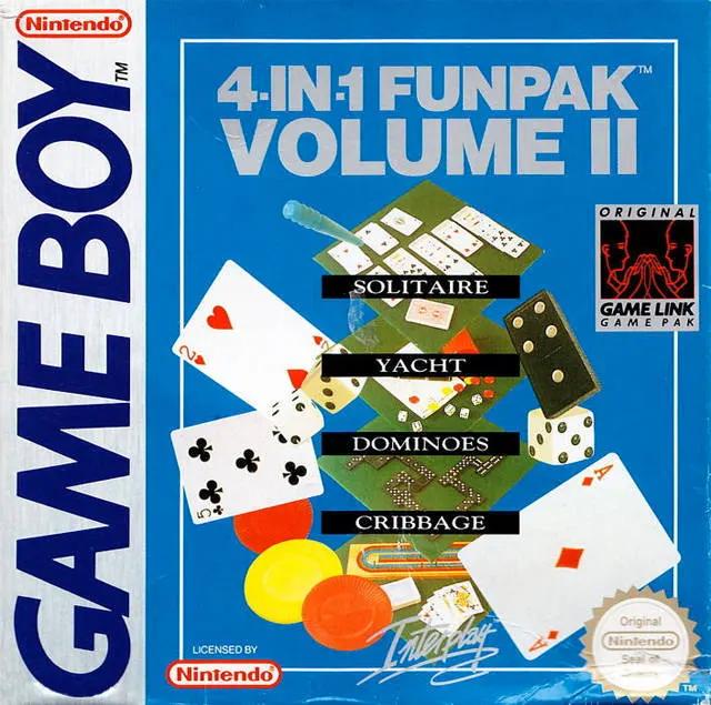 Game | Nintendo Game Boy GB | 4-In-1 Funpak Physical Video Games Game Nintendo