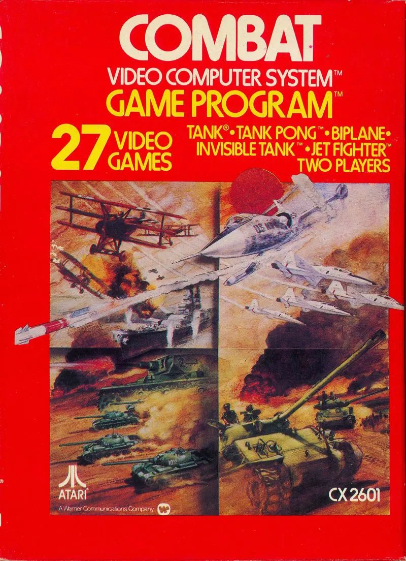Game | Atari 2600 | Combat Physical Video Games Game Atari