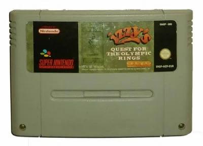 Game | Super Nintendo SNES | Izzy's Quest For The Olympic Rings Physical Video Games Game Nintendo