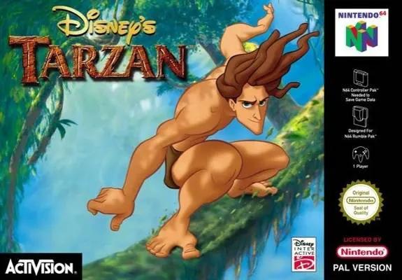 Game | Nintendo N64 | Tarzan 64 Physical Video Games Game Nintendo