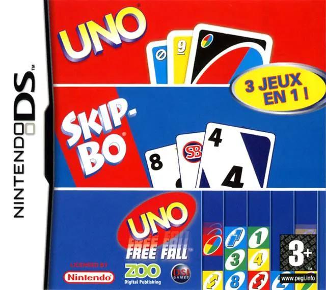 Game | Nintendo DS | Uno & SkipBo & Uno Free Fall Physical Video Games Game Nintendo