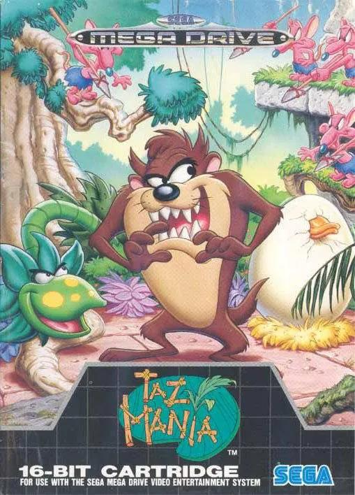 Game | Sega Mega Drive | Taz-Mania Physical Video Games Game Sega