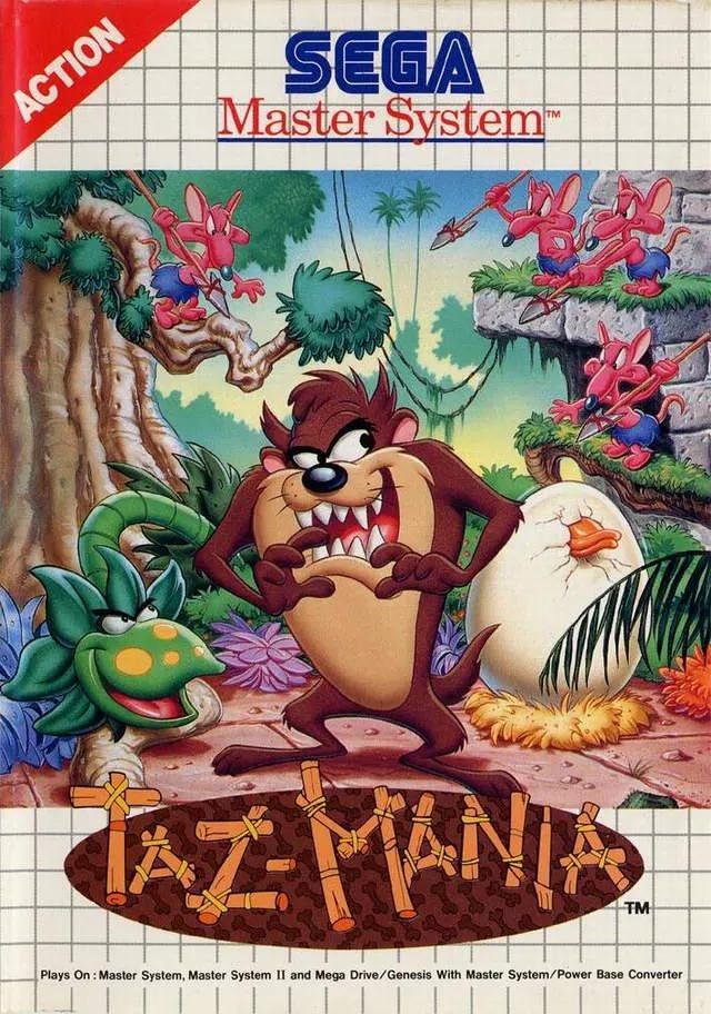 Game | Sega Master System | Taz Mania Physical Video Games Game Sega