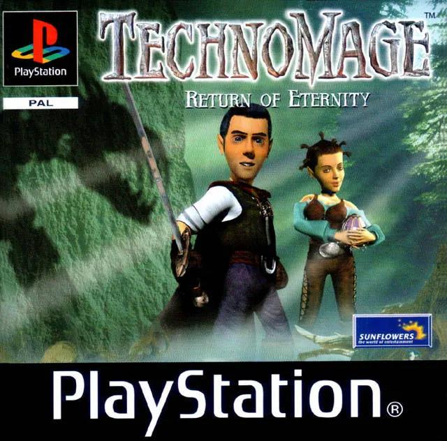 Game | Sony PlayStation PS1 | TechnoMage Return Of Eternity Physical Video Games Game Sony