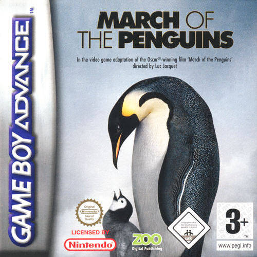 Game | Nintendo Game Boy Advance GBA | March Of The Penguins