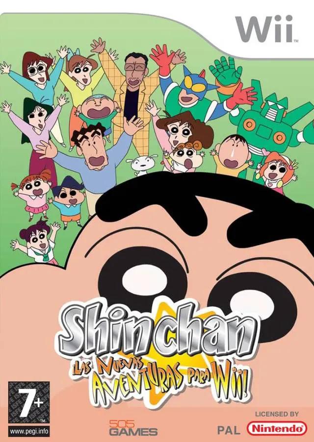 Game | Nintendo Wii | Shin Chan Physical Video Games Game Nintendo
