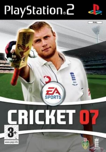 Game | Sony PlayStation PS2 | Cricket 07 Physical Video Games Game Sony