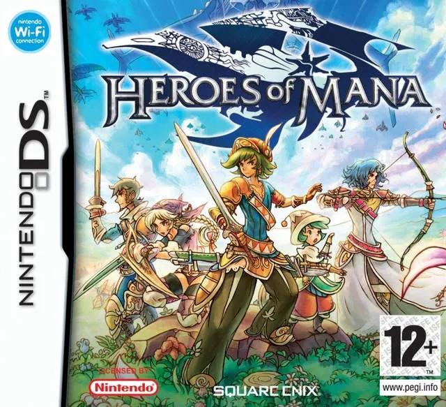 Game | Nintendo DS | Heroes Of Mana Physical Video Games Game Nintendo