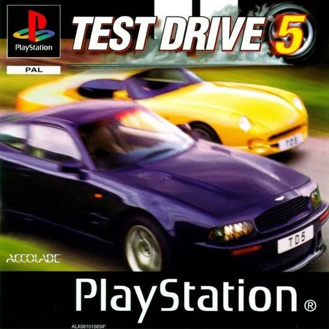 Game | Sony PlayStation PS1 | Test Drive 5 Physical Video Games Game Sony