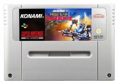 Game | Super Nintendo SNES | Super Probotector: Alien Rebels Physical Video Games Game Nintendo