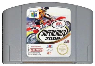 Game | Nintendo N64 | Supercross 2000 Physical Video Games Game Nintendo
