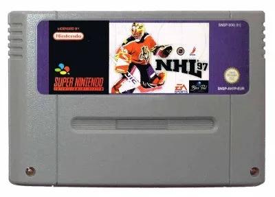 Game | Super Nintendo SNES | NHL 97 Physical Video Games Game Nintendo