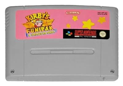 Game | Super Nintendo SNES | Kirby's Fun Pak Physical Video Games Game Nintendo